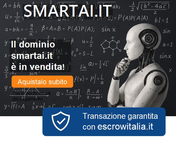 Brand e immagine del dominio smartai.it per progetti di intelligenza artificiale